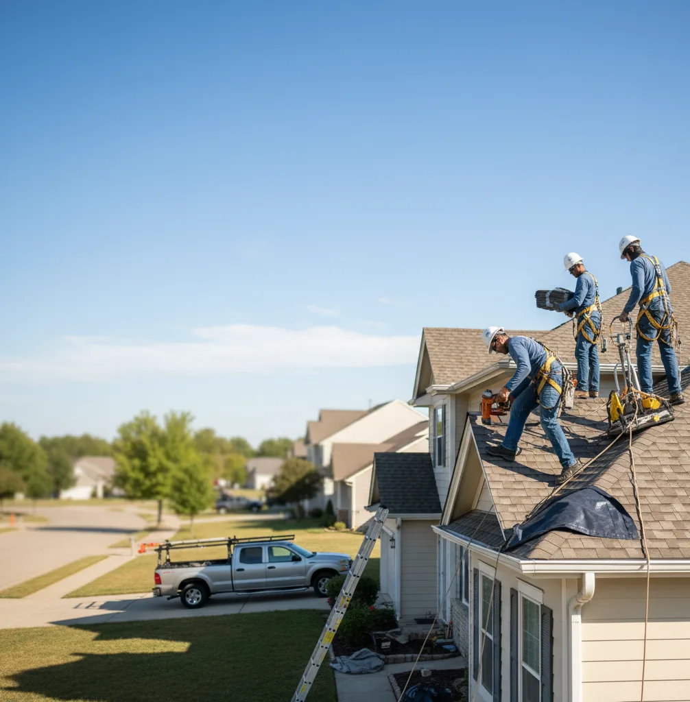 Flat Roof Repair in Manteno, IL